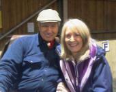 With Monty Roberts